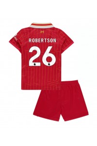 Liverpool Andrew Robertson #26 Jalkapallovaatteet Lasten Kotipeliasu 2024-25 Lyhythihainen (+ Lyhyet housut)